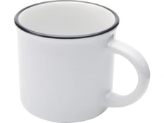 Кружка керамическая Bari, белая фото