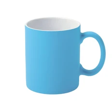 Кружка керамическая Bonn Soft, голубая фото