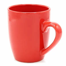 Кружка керамическая Darvin S, 330 мл, красная фото