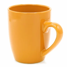 Кружка керамическая Darvin S, 330 мл, оранжевая фото