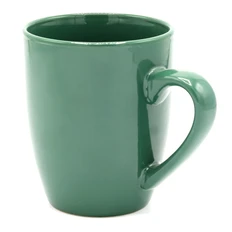 Кружка керамическая Darvin S, 330 мл, зеленая фото