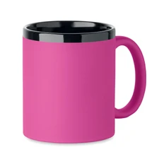 Кружка керамическая для лазера, 300 мл, розовая фото