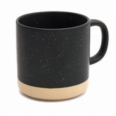 Кружка керамическая Marina, черная фото