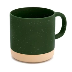 Кружка керамическая Marina, темно-зеленая фото