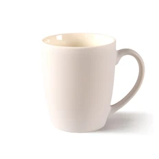 Кружка керамическая Matfey Soft Touch, 350 мл, белая фото
