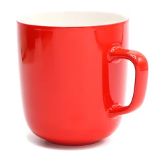 Кружка керамическая Siena, 380 мл, красная фото