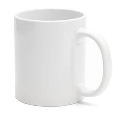 Кружка керамическая Tamila, белая фото