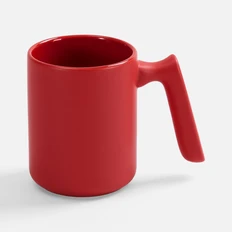 Кружка керамическая Visari, 350 мл, красная фото