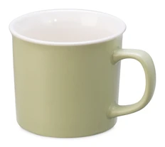Кружка матовая Nancy, зеленая фото