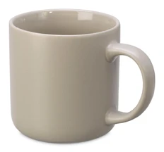 Кружка матовая Rita, бежевая фото