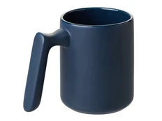 Кружка матовая с прямой ручкой YoonY Axio, синяя фото