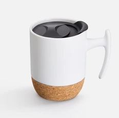 Кружка Molti Corky Grip, белая фото