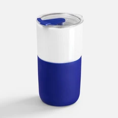 Кружка Molti Norgard, 470 мл, синяя / белая фото