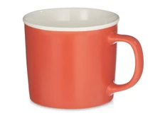 Кружка Nancy, 360 мл, белая / оранжевая фото