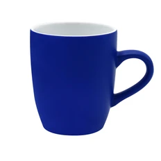 Кружка New Aurora Soft, soft touch, 340 мл, темно-синяя фото