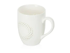 Кружка с прозрачной глазурью Lucent, белая фото