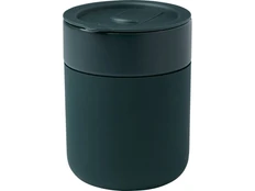 Кружка с силиконовой оберткой и пластиковой крышкой Java, зеленая фото