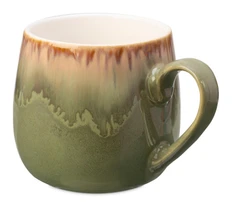 Кружка с вулканическим дизайном Etna, зеленая фото