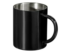 Кружка стальная с двойными стенками Altai, 300 мл, черная фото