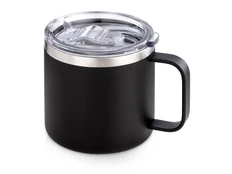 Кружка стальная с двойными стенками Waterline Alaska, 360 мл, черная фото