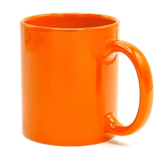 Кружка Tamila, 350 мл, оранжевая фото