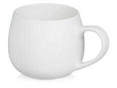 Кружка Verlo, матовая, белая фото