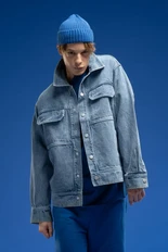 Куртка джинсовая Andor O2, голубая фото
