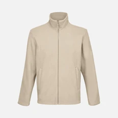 Куртка флисовая унисекс Sol's Nitro, 300 г/м2, бежевая фото