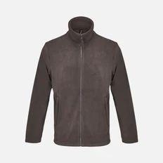 Куртка флисовая унисекс Sol's Nitro, 300 г/м2, коричневая фото