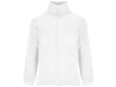 Куртка мужская флисовая Roly Artic, белая фото