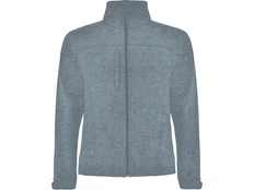 Куртка софтшелл мужская Roly Rudolph, светло-серая фото