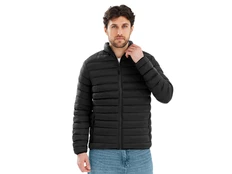 Куртка стеганная U Basic Uniqloud, черная фото