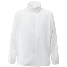 Куртка унисекс на молнии с капюшоном Molti Kivach City, белая фото