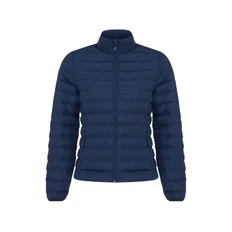 Куртка женская стеганая Iqoniq Maiko из переработанного полиэстера, темно-синяя фото