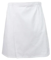 Килт для бани вафельный мужской Tranquil, белый фото