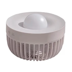 Лампа антимоскитная Solove Mosquito Lamp 002D 3 в 1, серая фото