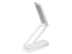 Лампа настольная складывающаяся с беспроводной зарядкой Evolt Lightfold, 10 Вт, белая фото