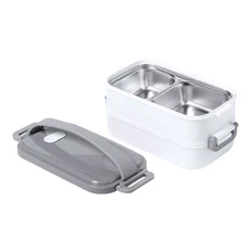 Ланч-бокс Dixer, белый / серый фото