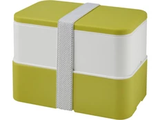 Ланч-бокс двухслойный Miyo, 700 мл, желтый фото