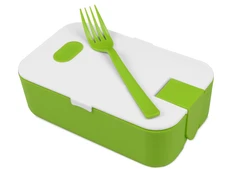Ланч-бокс Neo, бело-зеленый фото