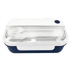 Ланчбокс Bon Voyage, темно-синий фото