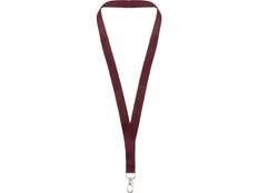 Ланьярд с карабином, бургунди фото