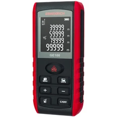 Лазерная рулетка Reel GE100, черная / красная фото