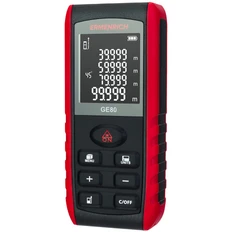 Лазерная рулетка Reel GE80, черная / красная фото