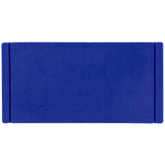 Лейбл из ПВХ Dzeta, S, синий фото