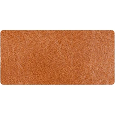 Лейбл кожаный Tuken, S, горчичный фото