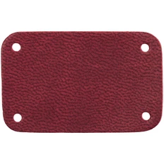 Лейбл Latte, S, бордовый фото