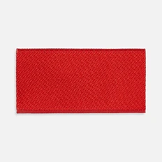 Лейбл тканевый Epsilon, XXS, красный фото