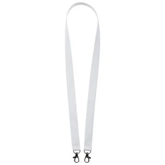 Лента для бейджа Carabine Duo, белый фото