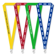 Лента для бейджа с печатью SilkPrint, на заказ фото